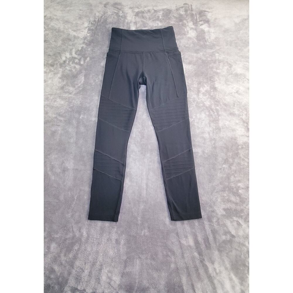 Athleta Sz XS Persistence Laser Tight Black Leggings Womens Athleisure C21-2